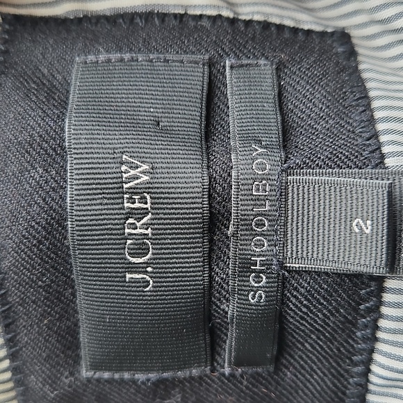 J Crew Black Original Schoolboy Wool Blazer 2 - Picture 4 of 11